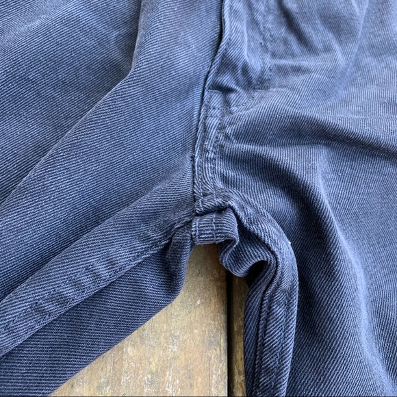 Vintage 90s Black 100% Cotton High Waisted Straight Leg Casual Denim Mom Jeans - Picture 11 of 16